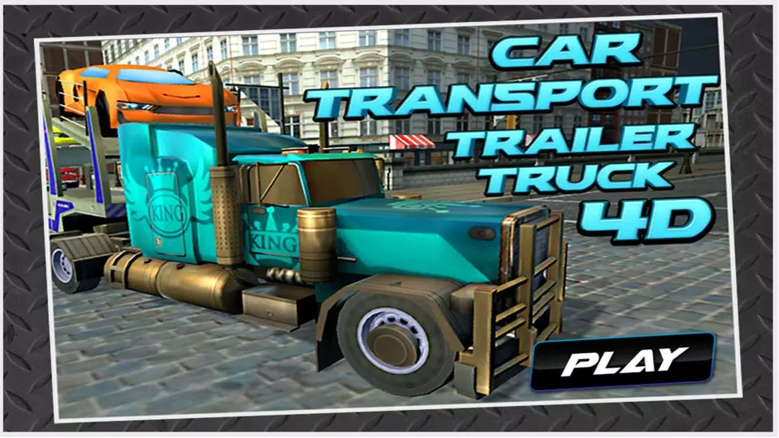 Car Transport Trailer Truck 4D Screenshots