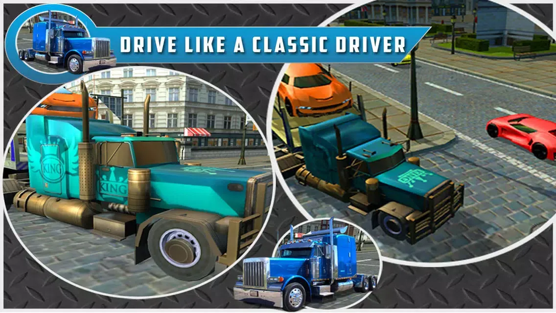 Car Transport Trailer Truck 4D Screenshots