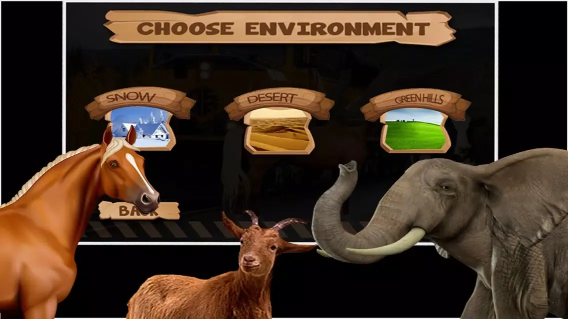 Captures d'écran de Farm Animal Transport Train 3d