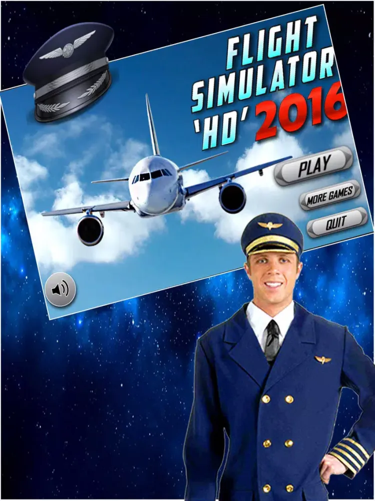 Flight Simulator HD 2016 iPad  スクリーンショット