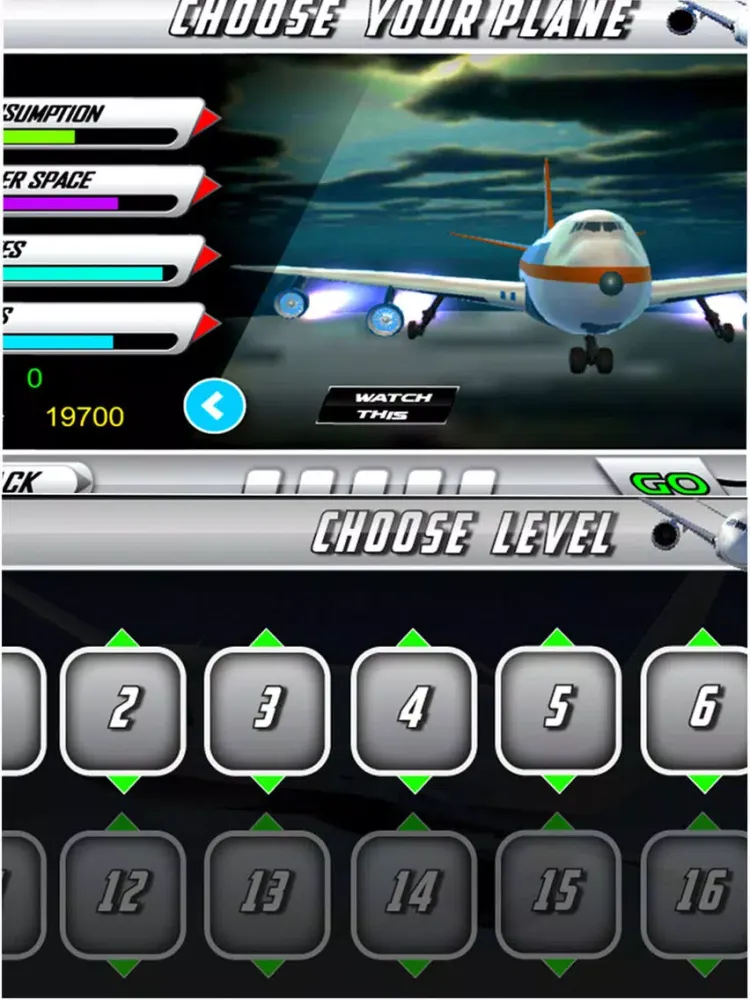 Flight Simulator HD 2016 iPad  スクリーンショット