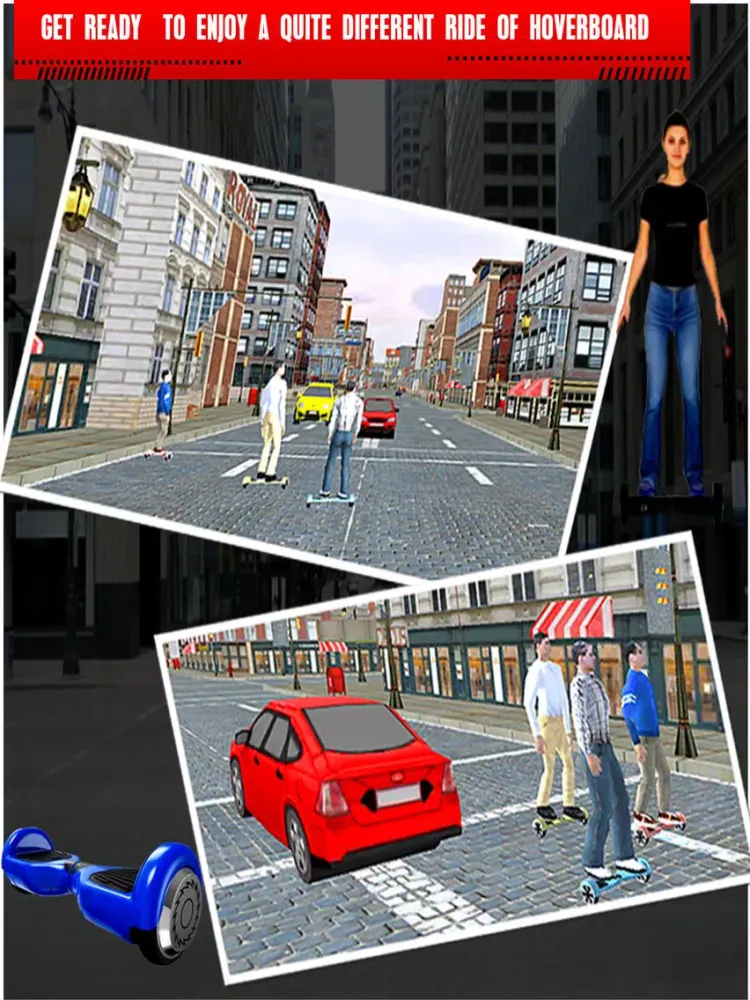 Capturas de pantalla de Hoverboard Riding Simulator 3d iPad 
