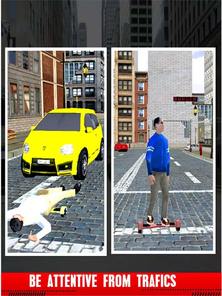 Capturas de pantalla de Hoverboard Riding Simulator 3d iPad 