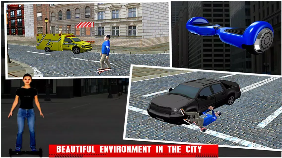 Capturas de pantalla de Hoverboard Riding Simulator 3d