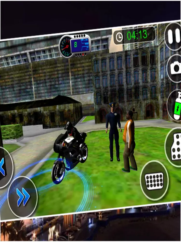 Capturas de tela do Crime City Police Bike Driver iPad 