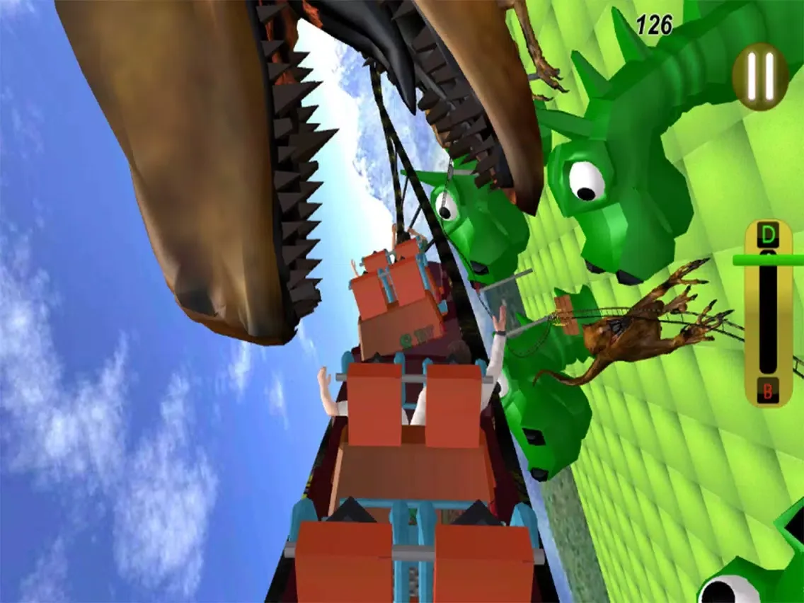 Safari Roller Coaster iPad  Screenshots