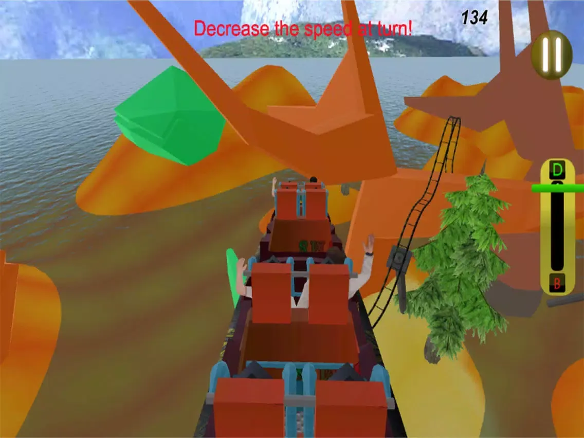 Safari Roller Coaster iPad  Screenshots