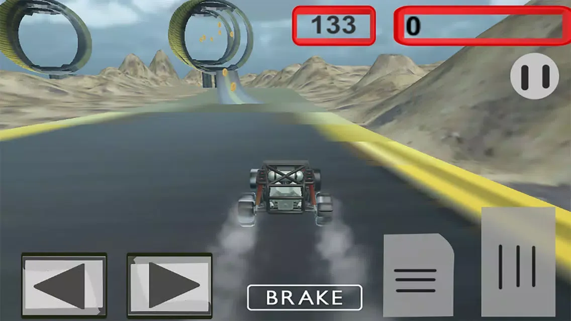 Super Crazy Sports Stunt Car 2017应用截图