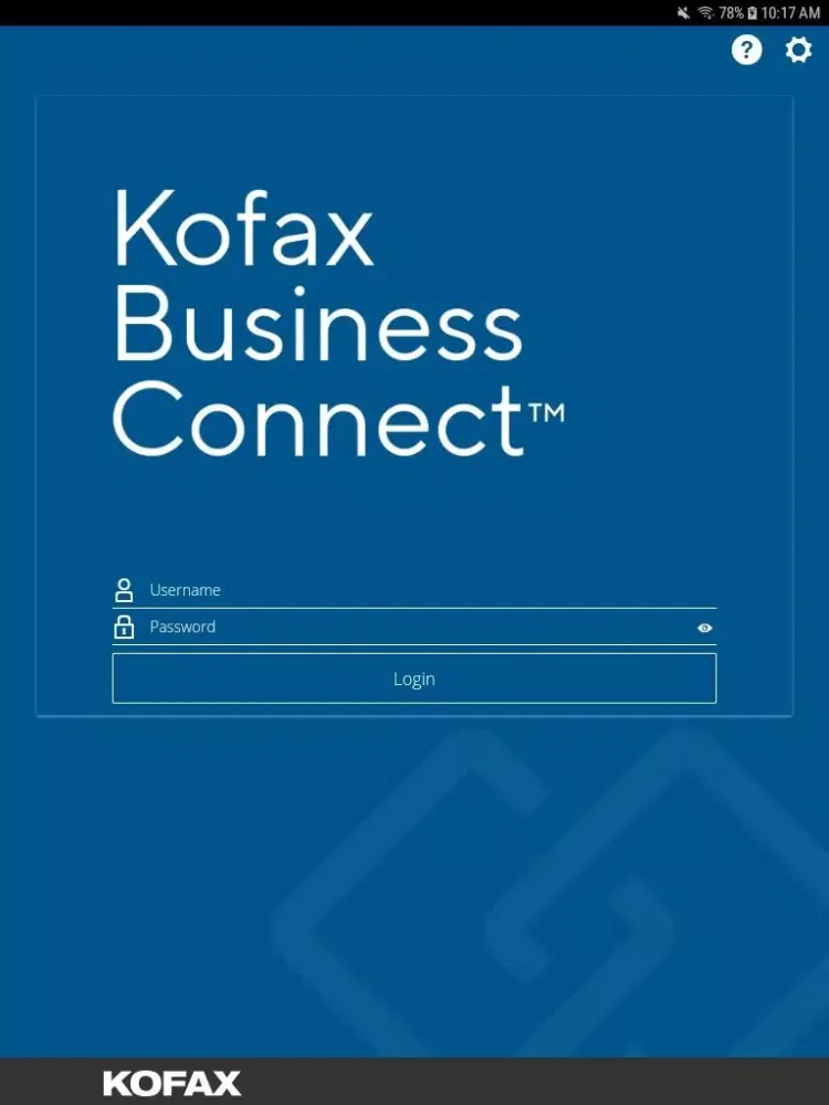 Скриншоты Kofax Business Connect