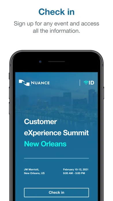 ภาพหน้าจอของ Nuance VoiceID