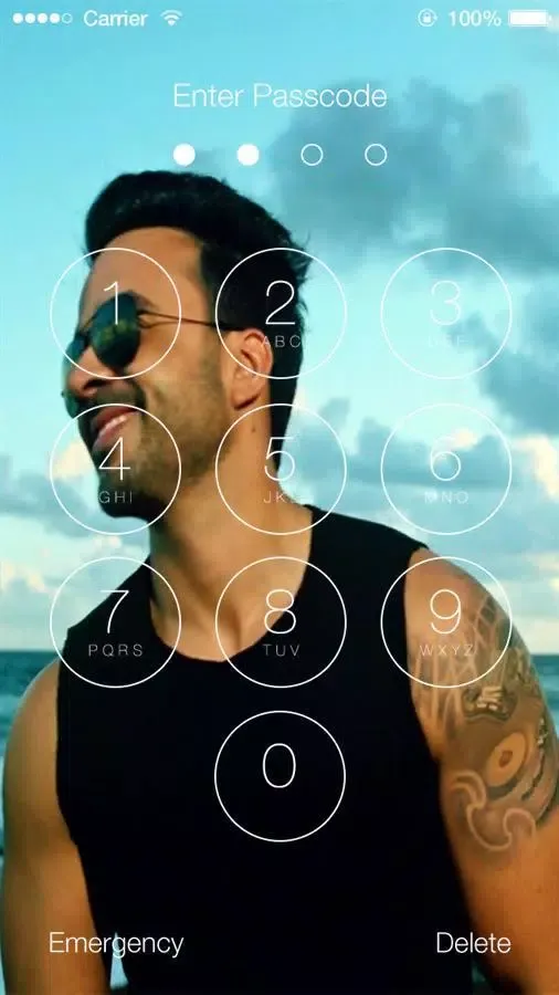 Luis Fonsi Wallpaper Lock Screen 스크린샷