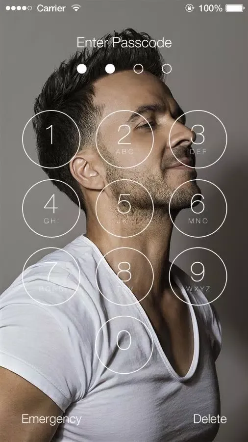 Luis Fonsi Wallpaper Lock Screen 스크린샷