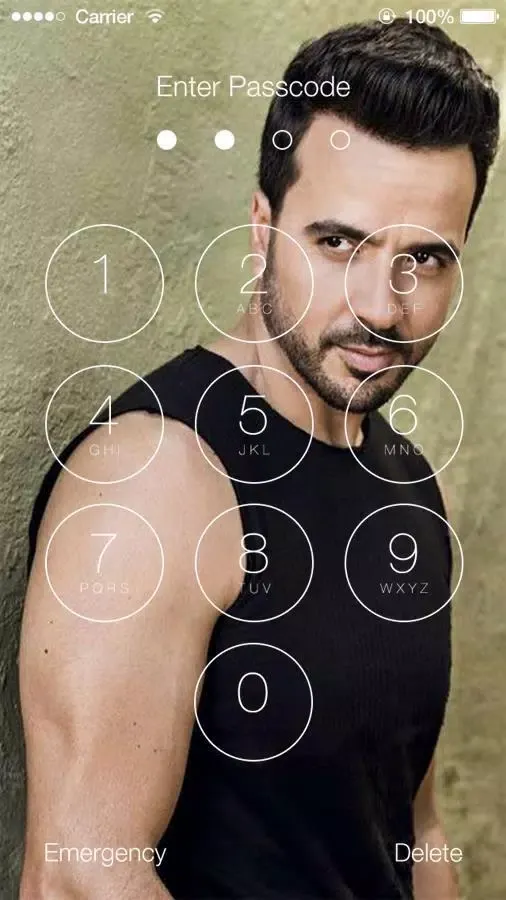 Luis Fonsi Wallpaper Lock Screen 스크린샷