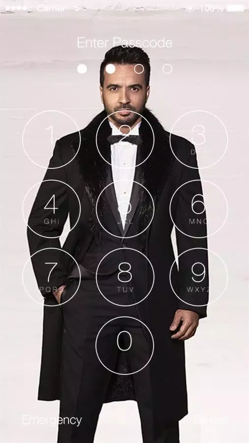 Luis Fonsi Wallpaper Lock Screen 스크린샷