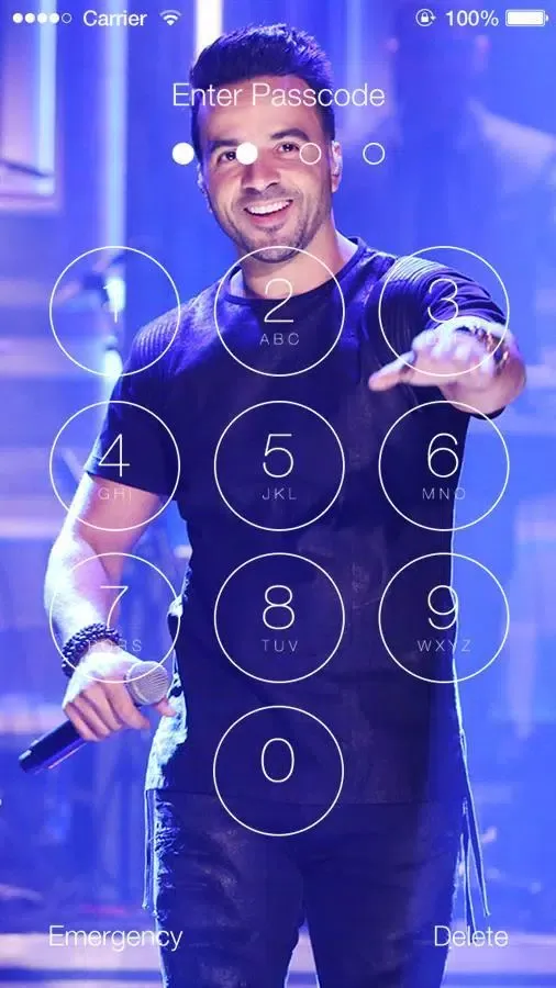 Luis Fonsi Wallpaper Lock Screen 스크린샷