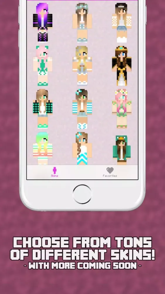 Girl Skins for Minecraft PE - Pocket Edition Girl Skins应用截图