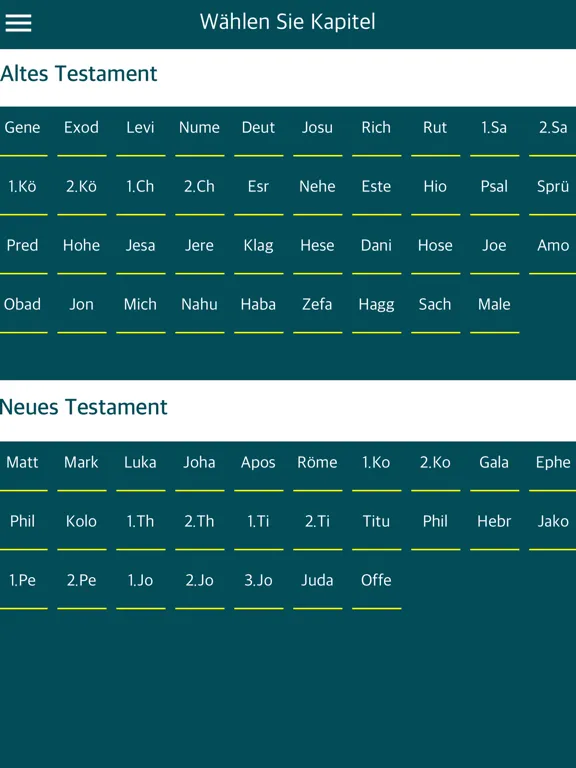 German Bible Audio - Die Bibel Deutsch mit Audio iPad 应用截图