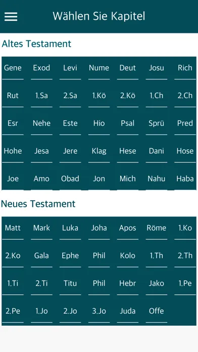 German Bible Audio - Die Bibel Deutsch mit Audio应用截图
