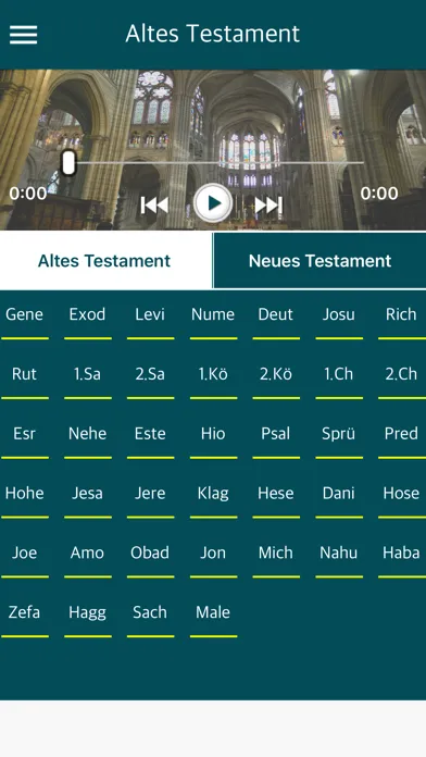 German Bible Audio - Die Bibel Deutsch mit Audio应用截图