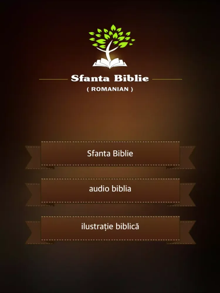 تصاویر Romanian Holy Bible with Audio iPad 
