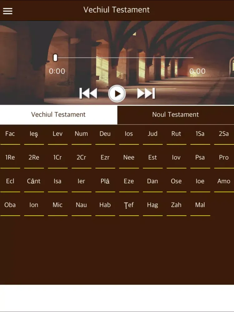 تصاویر Romanian Holy Bible with Audio iPad 