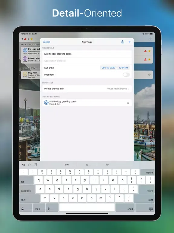 Скриншоты To Do List: Organize Tasks iPad 