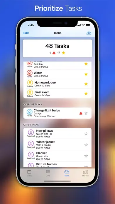 Скриншоты To Do List: Organize Tasks