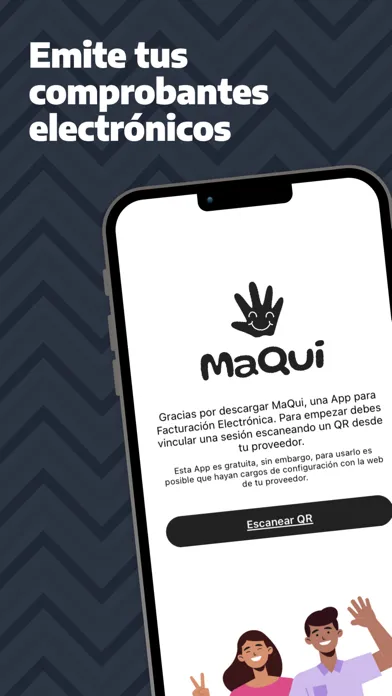 Ảnh chụp màn hình của MaQui Facturación Electrónica