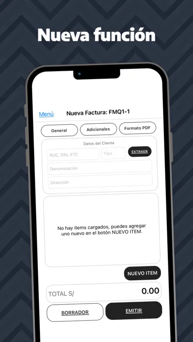 Ảnh chụp màn hình của MaQui Facturación Electrónica