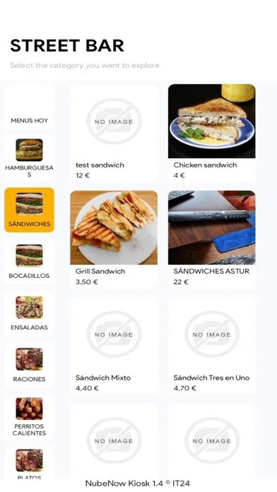 NubeNow Kiosk Screenshots