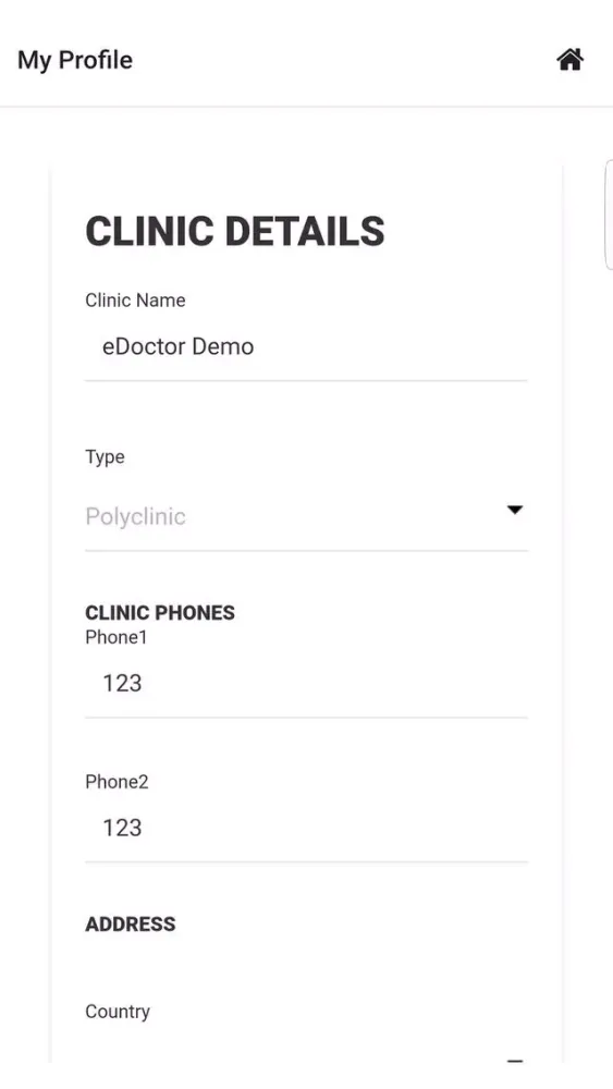 eDoctorLite স্ক্রিনশট