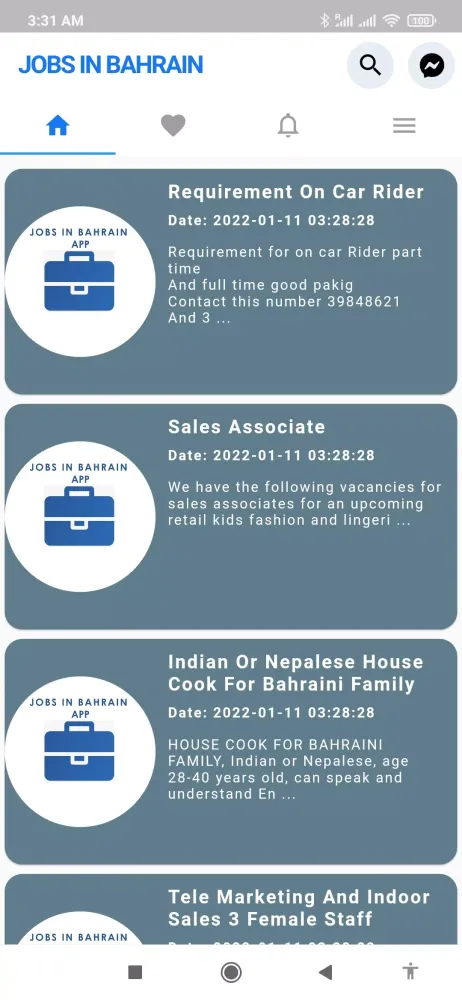 Jobs in Bahrain应用截图