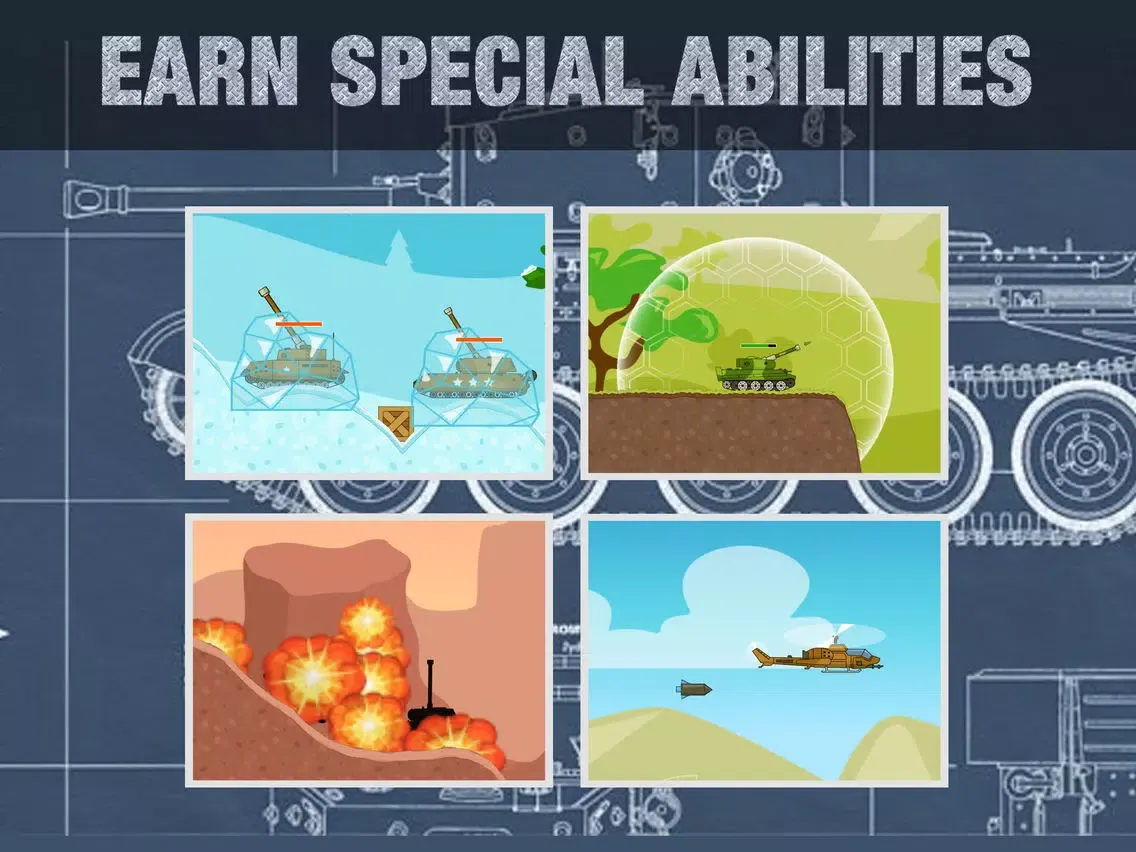 Zrzuty ekranu Tank War - Scorched World iPad 