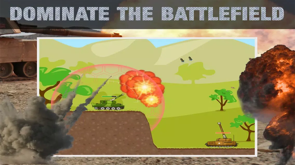 Zrzuty ekranu Tank War - Scorched World