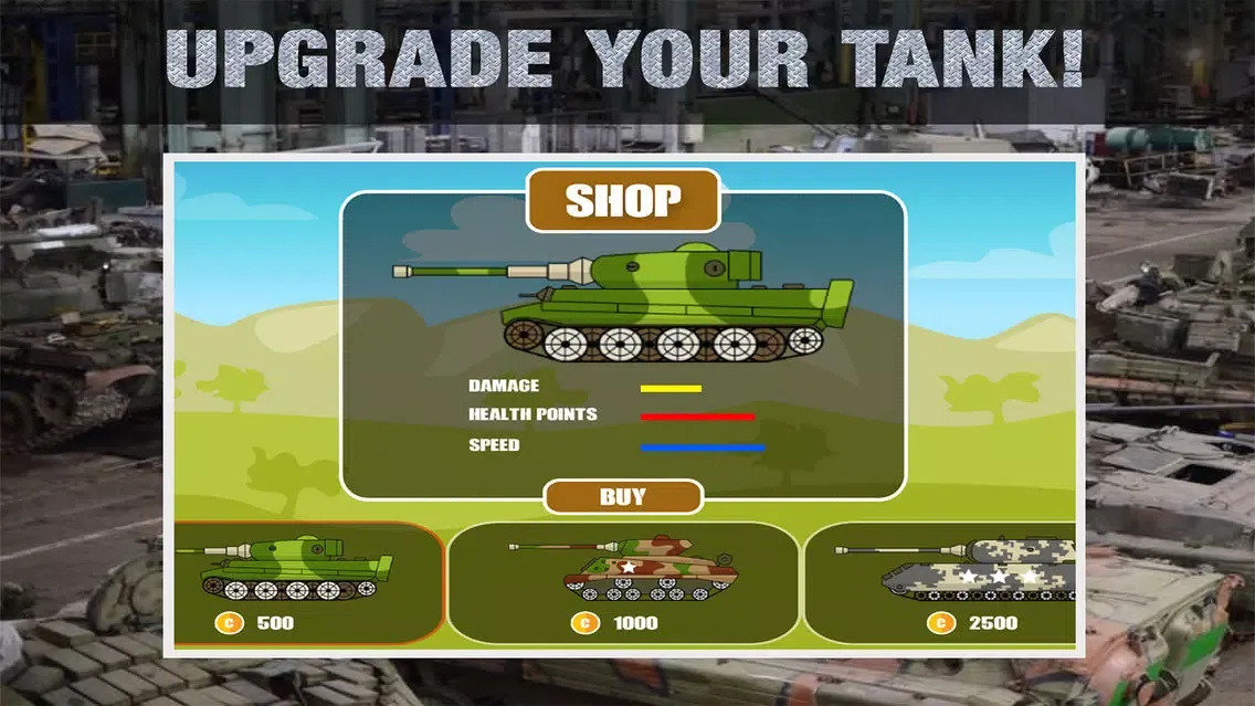 Zrzuty ekranu Tank War - Scorched World