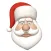 Santa Face Live Moji Mask