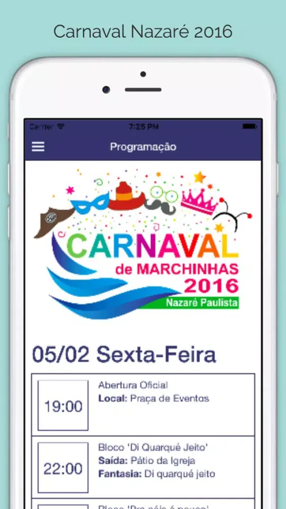 Nazaré Paulista Carnaval 2016 स्क्रीनशॉट