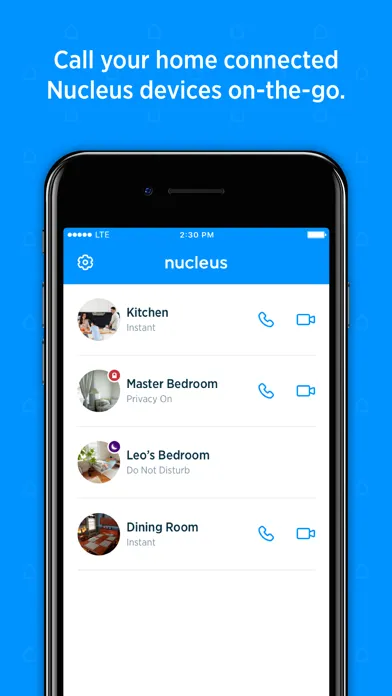Zrzuty ekranu Nucleus Mobile Companion App