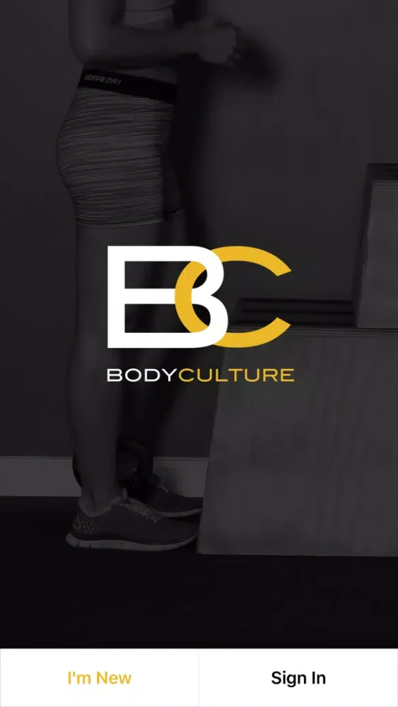 Tangkapan skrin Body Culture Coach