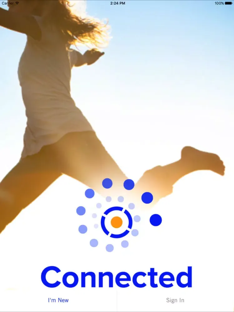 Capturas de tela do Connected Health and Wellness iPad 