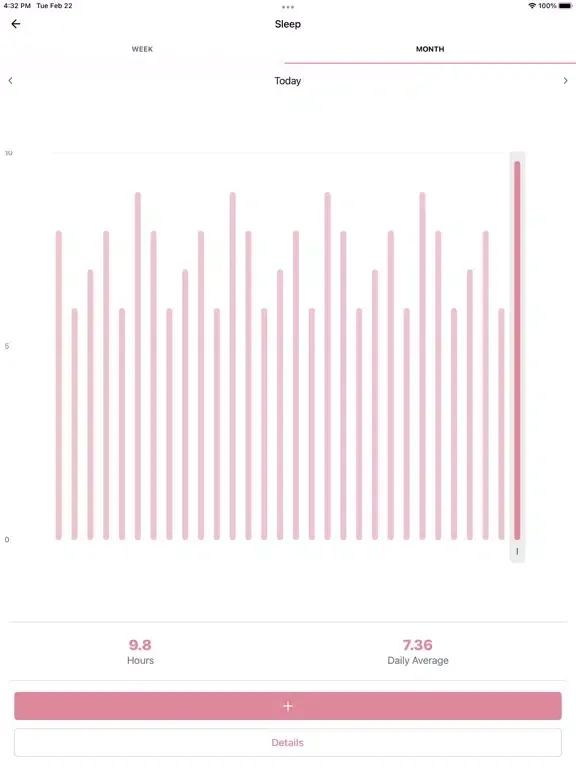 Captures d'écran de Little Winks Sleep Tracker iPad 