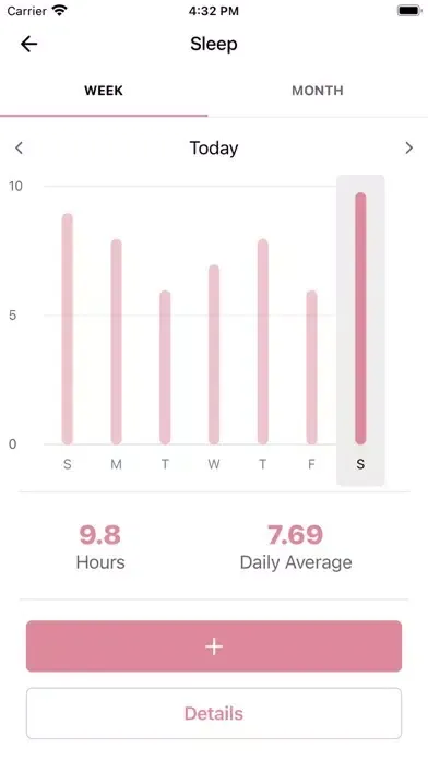 Captures d'écran de Little Winks Sleep Tracker