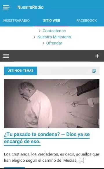 Nuestra Radio应用截图