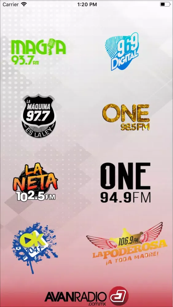 Скриншоты Avanradio