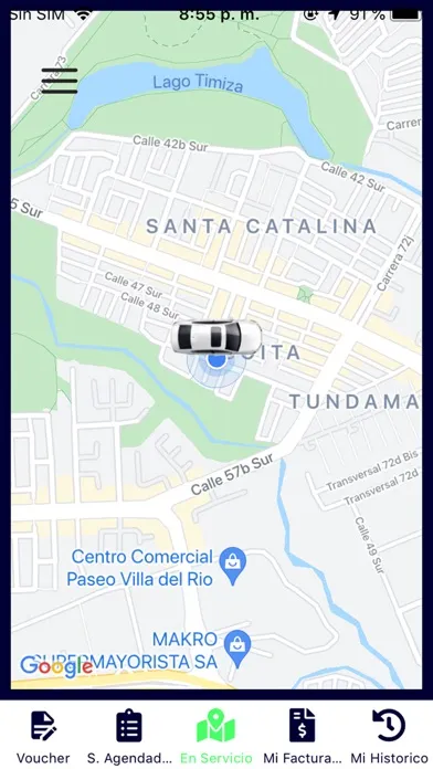 Tangkapan skrin TNR Driver