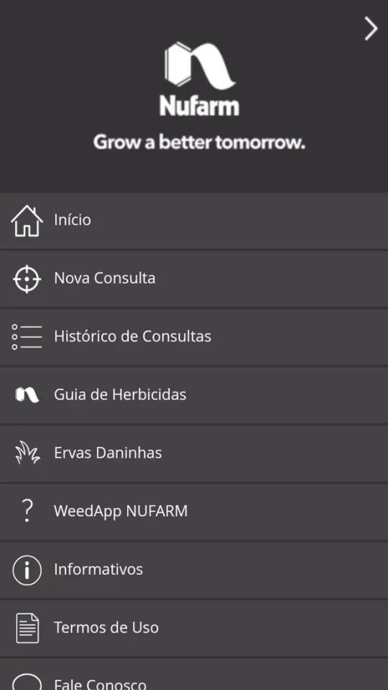 WeedApp Nufarm Screenshots