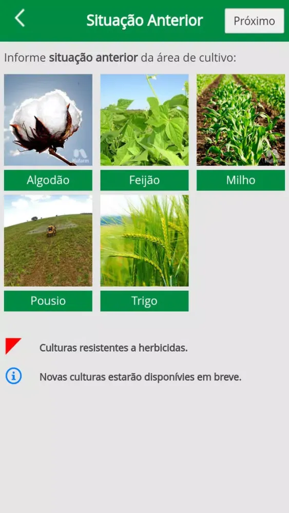 WeedApp Nufarm Screenshots