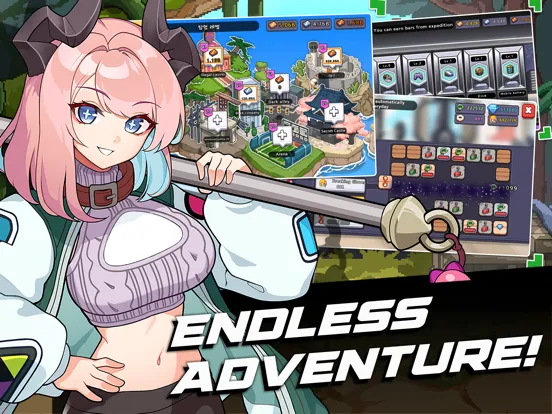 Pocket Girls:Idle RPG iPad  স্ক্রিনশট