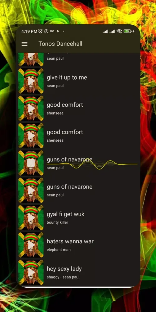 Dancehall Ringtones App Screenshots