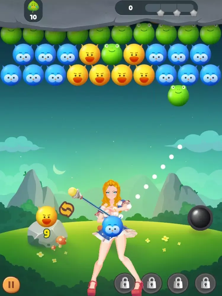 Bubble Princess Magic Girl iPad 应用截图